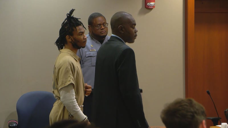 Tywrell Alston appeared in court on Thursday afternoon for a bond hearing where a judge denied...
