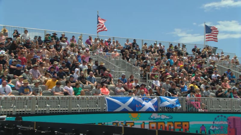 Fans at World's Strongest Man 2024