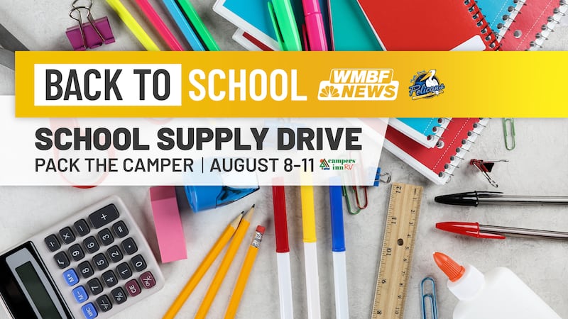 Pack the Camper School Supply Drive