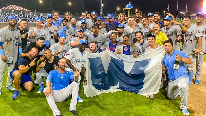 Myrtle Beach Pelicans clinch first-half division title, first playoff appearance since 2017