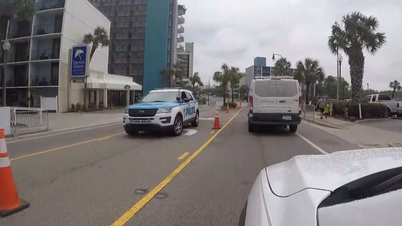 Myrtle Beach police are considering using a tactic called "flushing" along Ocean Boulevard...