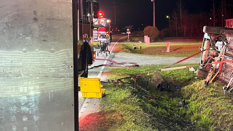 Horry County Fire Rescue was called around 1:30 a.m. to a single-vehicle crash on Highway 57...