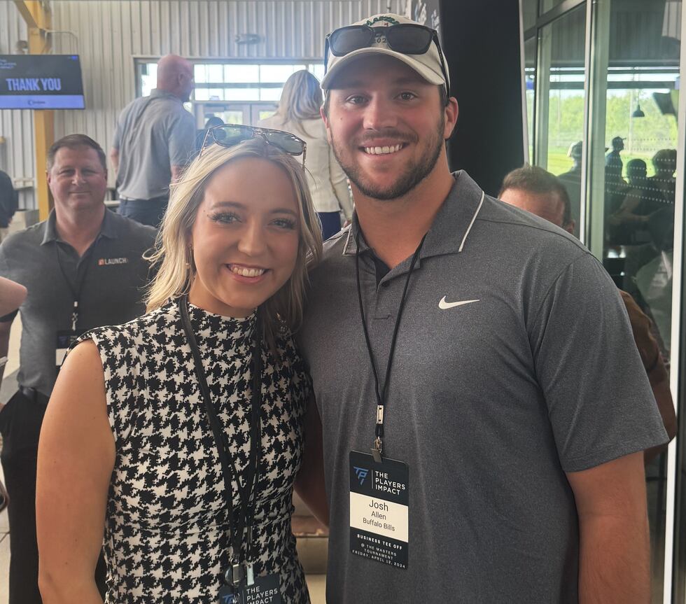 Audrey Dickherber and Josh Allen