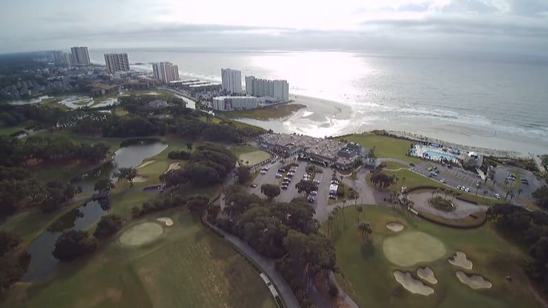 Shuttles will be transporting spectators to the golf course every 15 minutes.