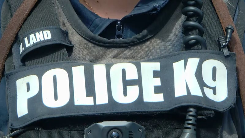 The department has been around since 1938 and until 2 months ago, has never had a female K9...