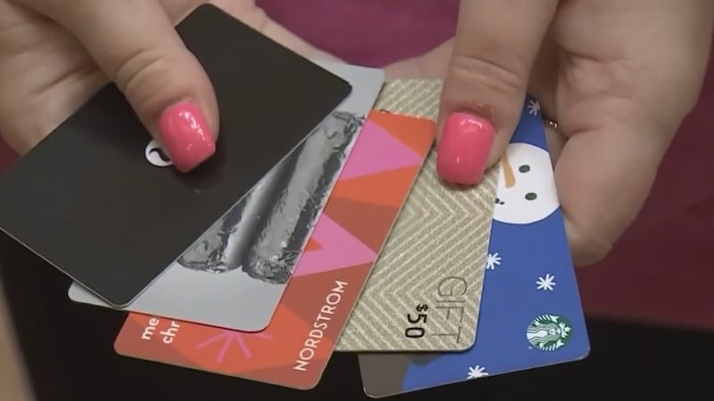 The BBB of Eastern Carolinas says they’ve seen more than a 50% rise in gift card scams just in...