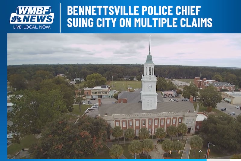 Longtime Bennettsville Police Chief Kevin Miller is suing the city over claims including...