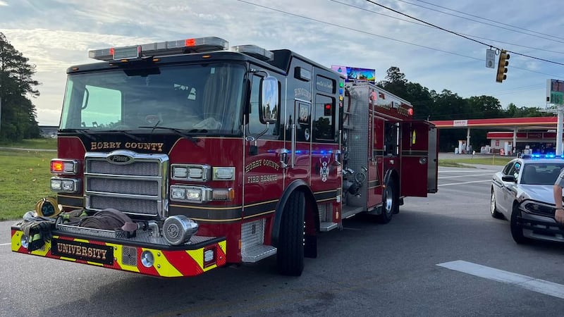 Horry County Fire Rescue respond to accident.
