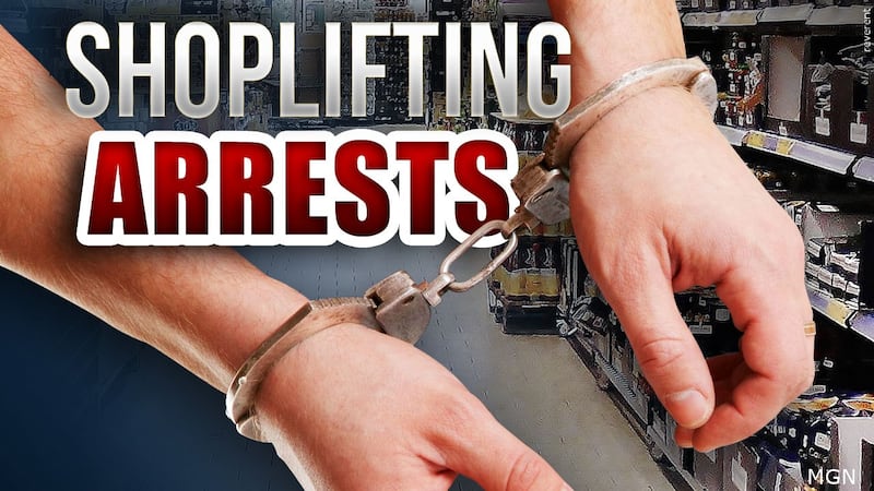 Shoplifting graphic