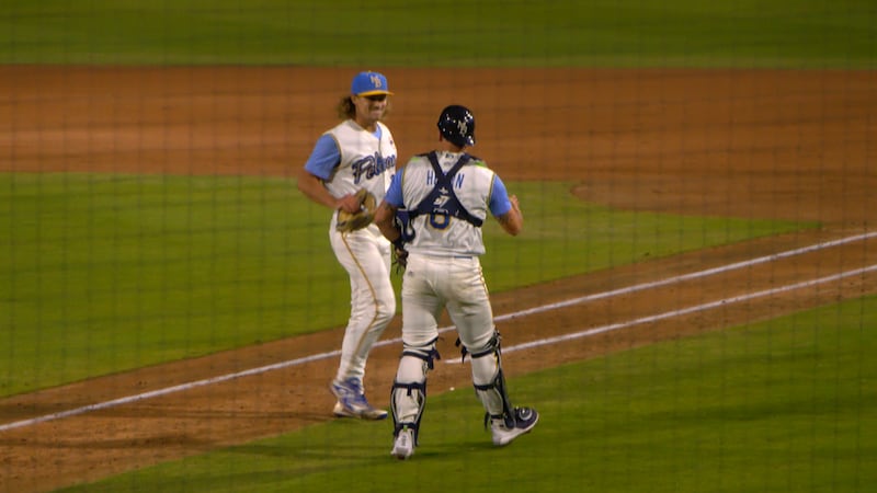 Eighth inning rally gives Pelicans the win in home opener, 4-2