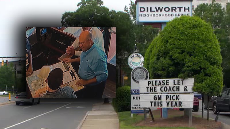 Panthers owner David Tepper Dilworth Grille Charlotte